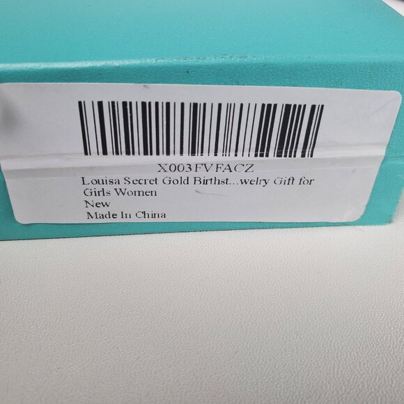 LOUISA SECRET 14K Gold Plated Sterling Silver Necklace  Amethyst Style - Picture 8 of 11